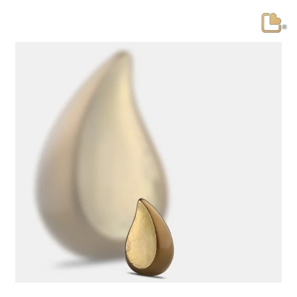 TearDrop™ - Bronze & Hammered Gold - Afbeelding 4