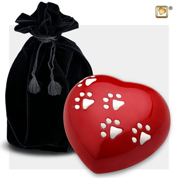 Heart Pet Multiple Paws - Red - Afbeelding 4