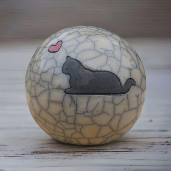 Katten-urn "Minoes" - Urnenatelier Unique