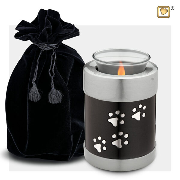 Pet Tealight Urn - Midnight - Afbeelding 4