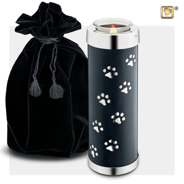 Pet Tealight Urn - Midnight - Afbeelding 5