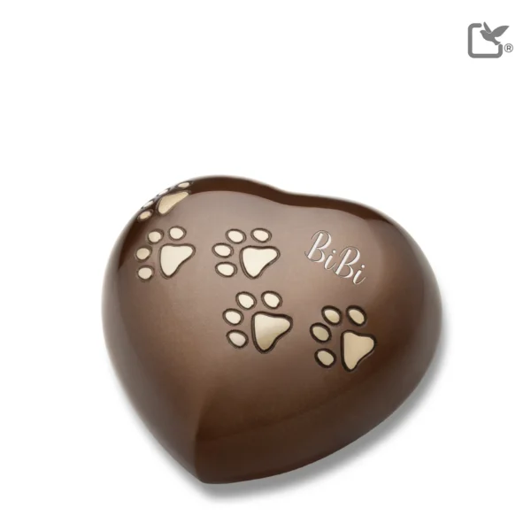Heart Pet Multiple Paws - Bronze - Afbeelding 2