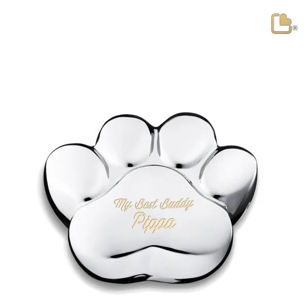 LovePaw™ - Polished Silver - Afbeelding 2