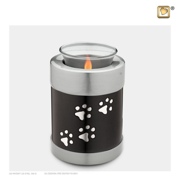 Pet Tealight Urn - Midnight - Afbeelding 3