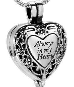 RVS Memory Locket "Always in my heart"