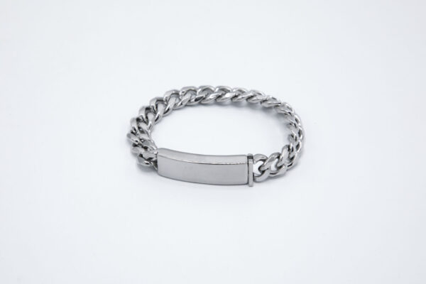 RVS Armband met grove schakel