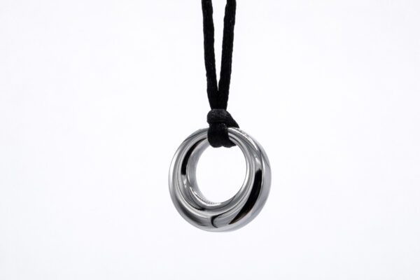 RVS Ring aan koord - Afbeelding 3